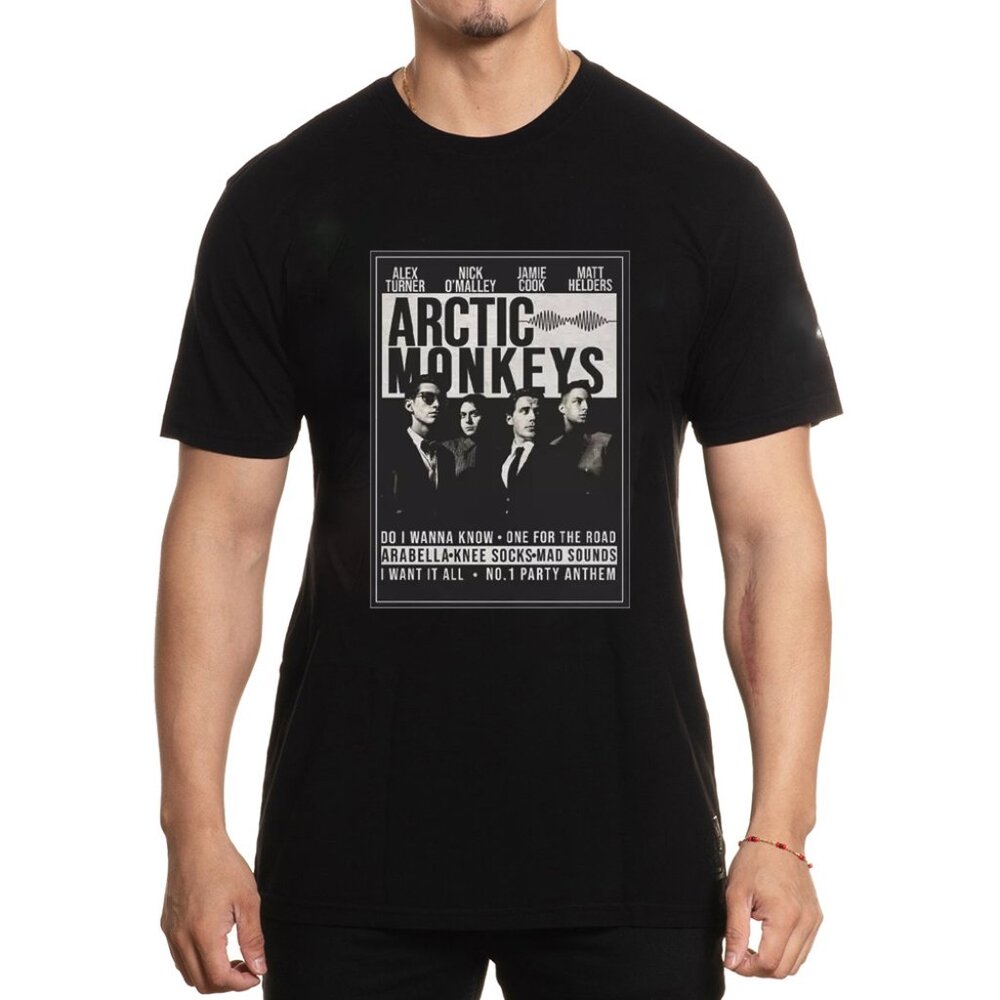 Arctic Monkeys Rock Band Poster T-shirt